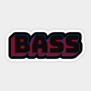 Bass Sticker